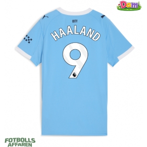 Manchester City Erling Haaland #9 Hemmatröja Kvinnor 2025-26 Kortärmad